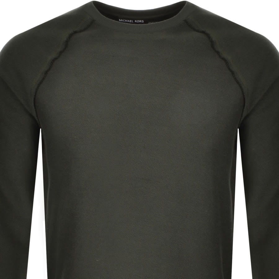 Alternative Image for ProductMichael Kors Crew Neck Sweatshirt Green2